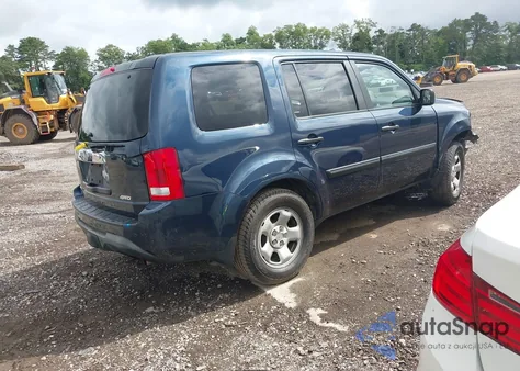 2011 Honda Pilot Lx z USA, uszkodzony, nr VIN 5FNYF4H22BB082252